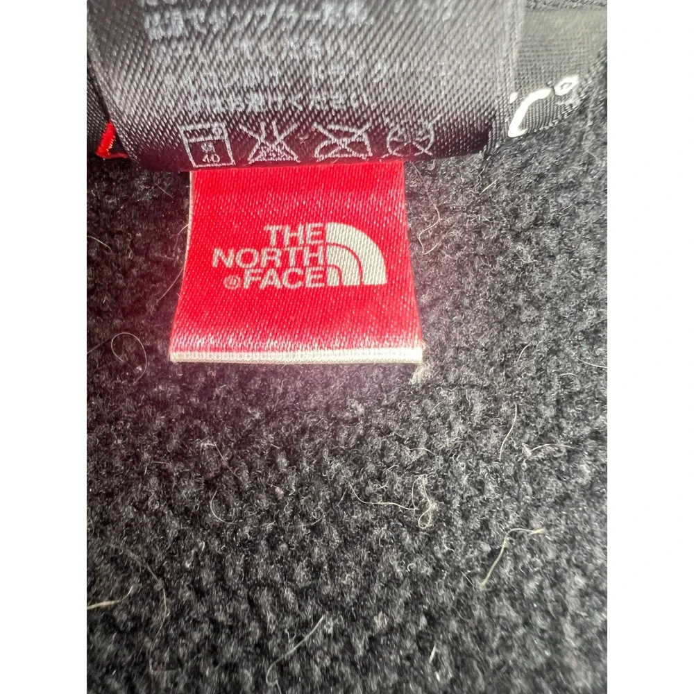 The North Face Black Fleece Jacket Men‎ Size Medium Polartec Zip Up Outdoor